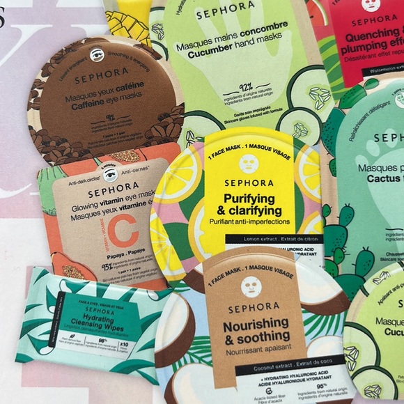 💋 SEPHORA COLLECTION HOLY SHEET MASK SET 💋 NWT 💋 - Picture 9 of 16